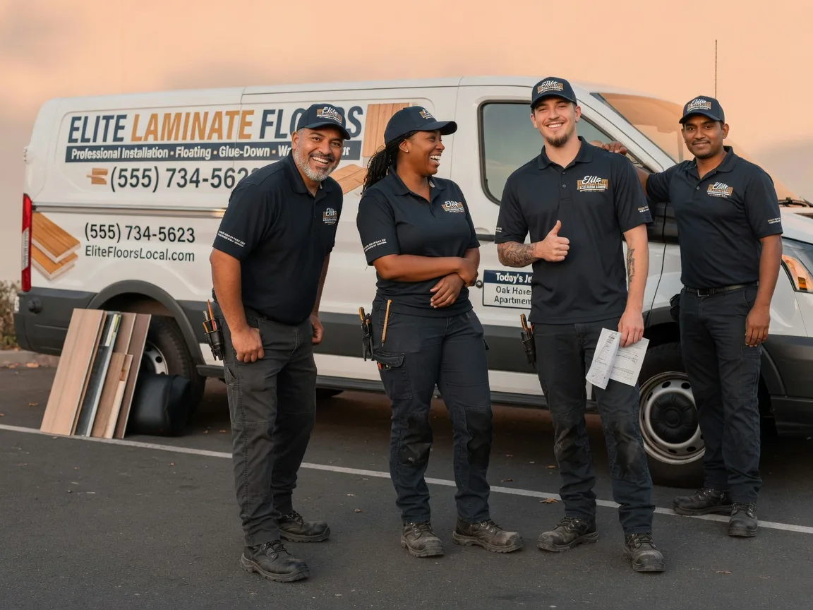 Laminate flooring installation company in New Hudson, MI